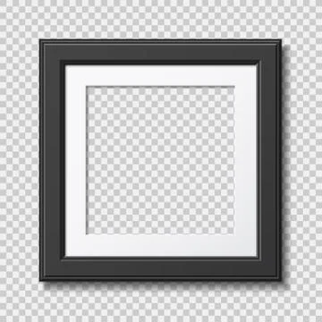Photo Frame Mockup Stock Illustration