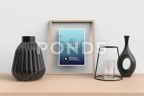 Photo Frame Mockup PSD Template