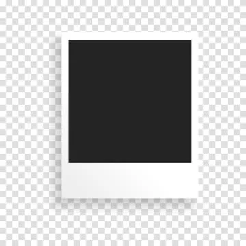 Photo frame on a transparent background 库存插图