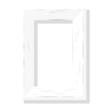 Photo frame vector isolated Stock Illustration