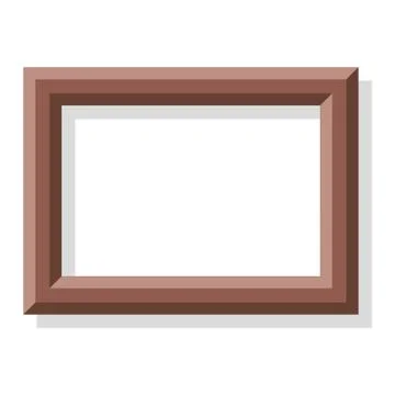 Photo frame vector isolated Stock Illustration