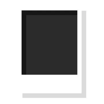 Photo frame vector isolated Stock Illustration
