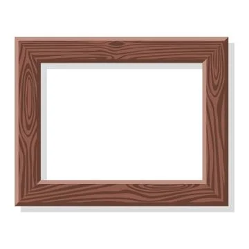 Photo frame vector isolated Stock Illustration