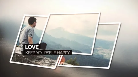 Photo Frames 库存 After Effects