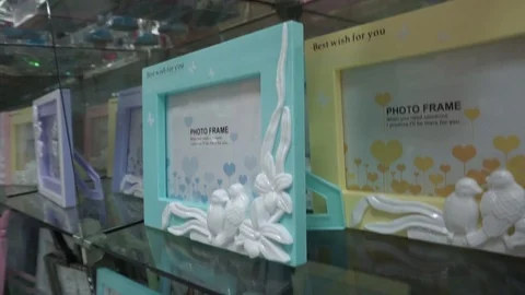 Photo frames Stock Footage 102083588