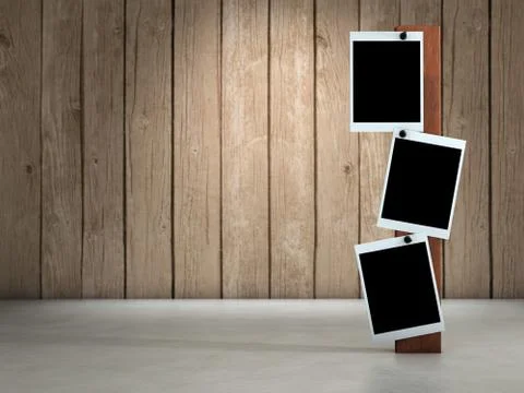 Photo frames Illustrazione stock