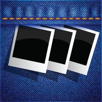 Photo frames Illustrazione stock