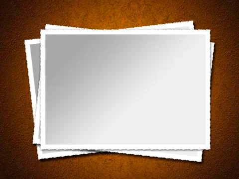 Photo frames Illustrazione stock
