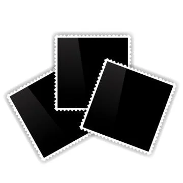 Photo Frames Stock Illustration