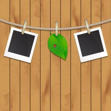 Photo frames Stock Illustration