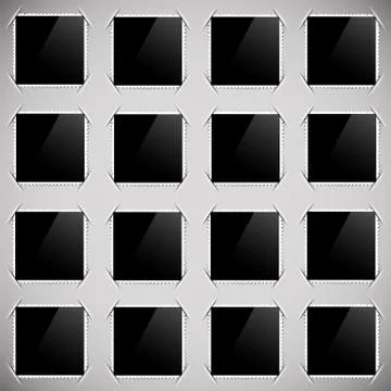 Photo Frames Illustrazione stock