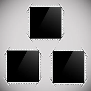 Photo Frames Stock Illustration