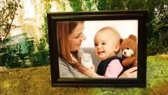 Photo Frames on Nature Stock After Effects