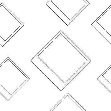 Photo frames pattern. Scrapbook design. Insert your picture. Stock Illustration