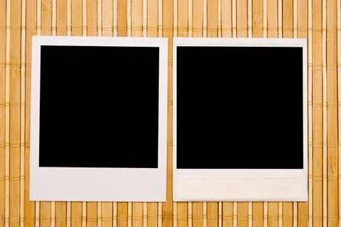  photo frames photo frames against wooden backgound Copyright: xZoonar.com... Stock Photos