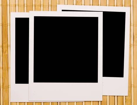  photo frames photo frames against wooden backgound Copyright: xZoonar.com... Stock Photos