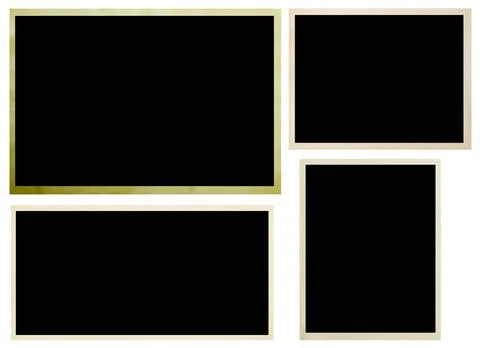  photo frames photo frames isolated on white Copyright: xZoonar.com/Daniya... Stock Photos