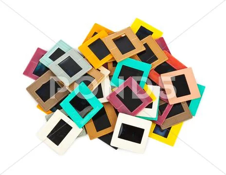 Photo frames for slide Stock Photos