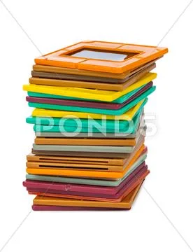 Photo frames for slide Stock Photos