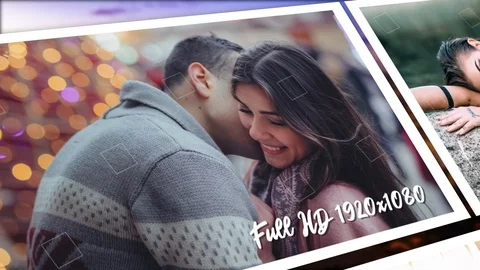 Photo Gallery Slideshow Stockmateriaal After Effects