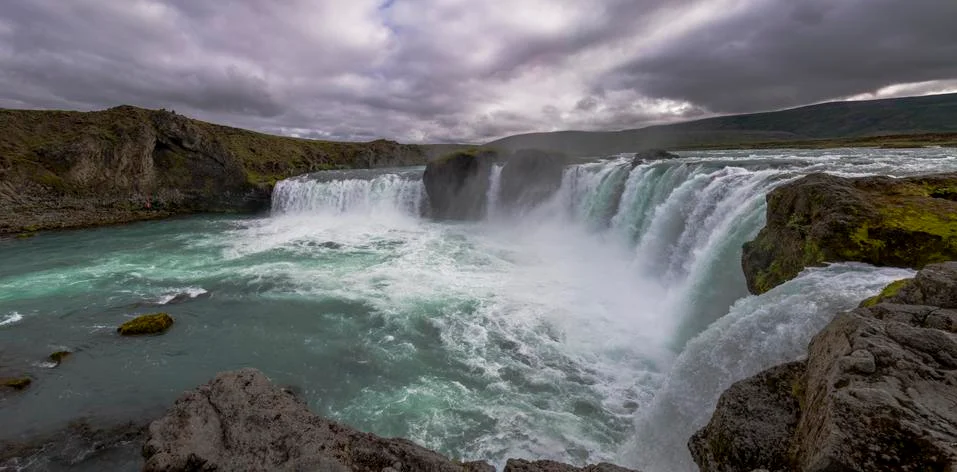 Photo of the Godafoss in Iceland Stock Photos
