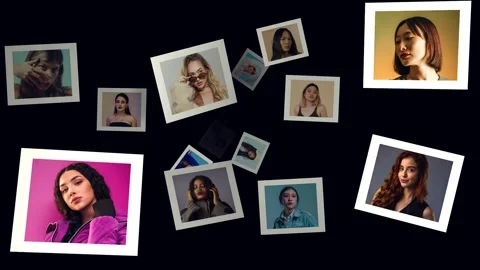 Photo Grid Story | Clean Modern Slideshow After Effects stock