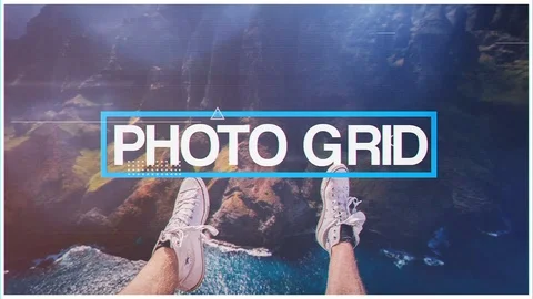 Photo Grids Stock After Effects