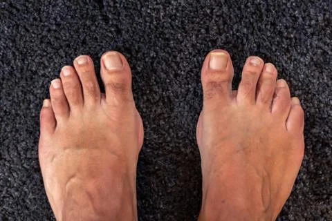 Photo of a human foot Stock Photos