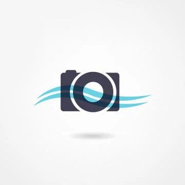 Photo icon Stock Illustration
