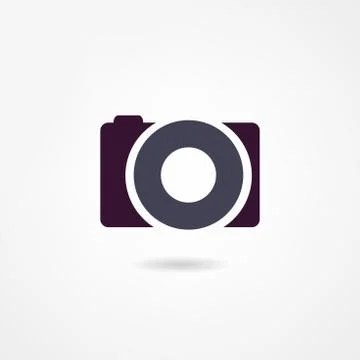 Photo icon Stock Illustration