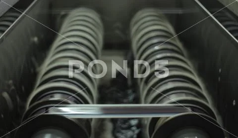 Photo from the interior of the movie production factory. Stock Photos