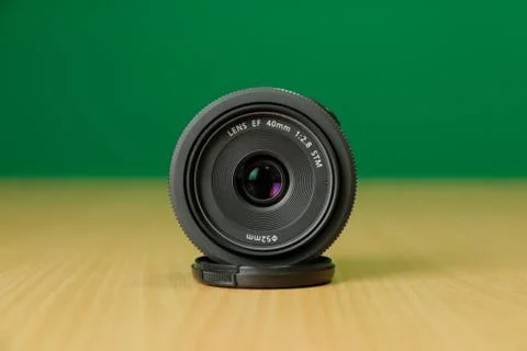The Photo Lens Front Stock Photos