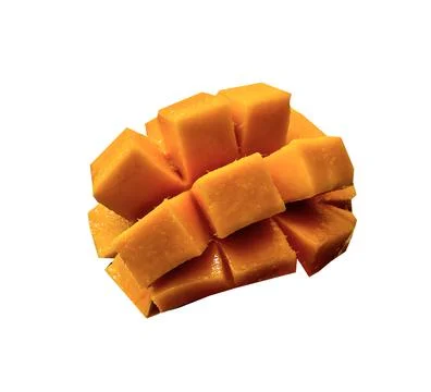 Photo mango on a white background, isolate, cut Stock Photos