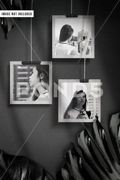Photo Mockup Photoshop PSD Template