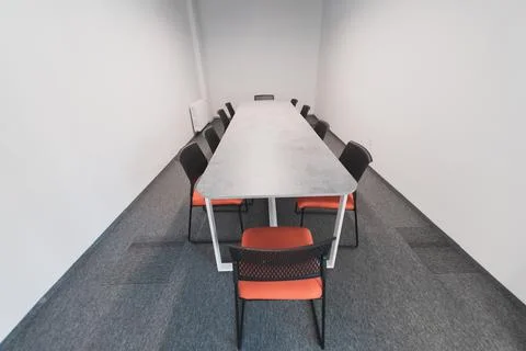 Photo of a modern office where programming, digital marketing and web design Stock Photos