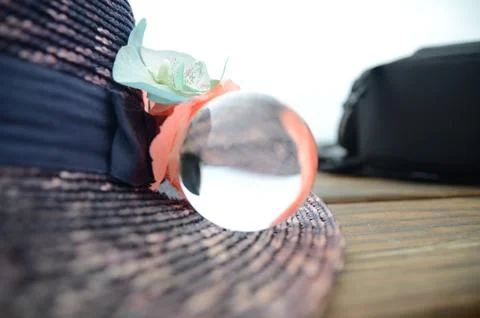 Photo Orb on the Beach Stock Photos