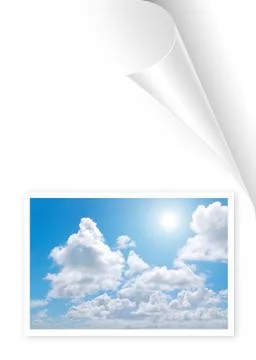 Photo page Stock Illustration