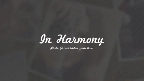 Photo Prints Video Slideshow (In Harmony) Stock After Effects
