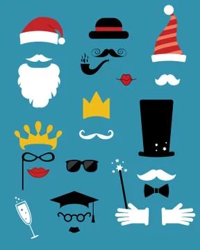 Photo props Illustrazione stock