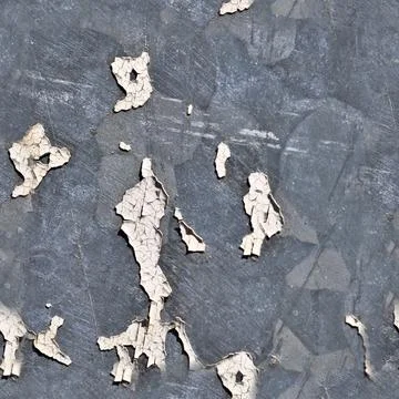 Photo realistic seamless texture pattern of paint peeling at walls. 스톡 사진