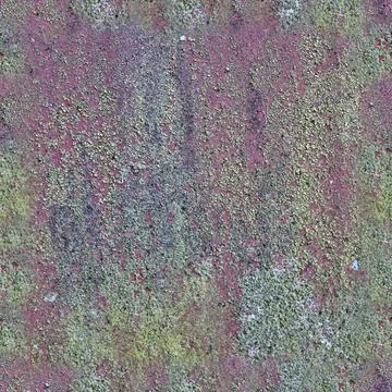 Photo realistic seamless texture pattern of paint peeling at walls. Stockfoto's