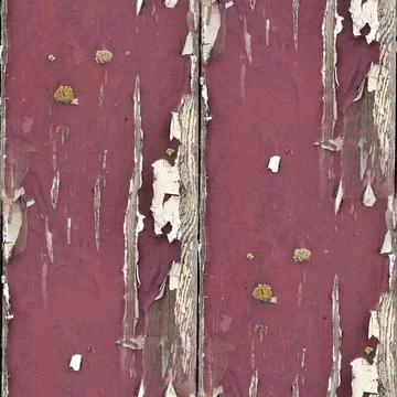 Photo realistic seamless texture pattern of paint peeling at walls. 스톡 사진