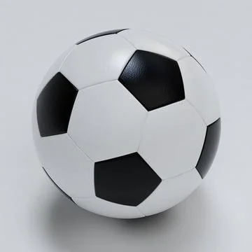 Photo Realistic Soccer Ball 3D Model