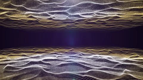 Photo of reflection abstract space surface. Illustrazione stock