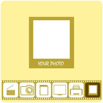 Photo services, vector illustration. Stock Illustration