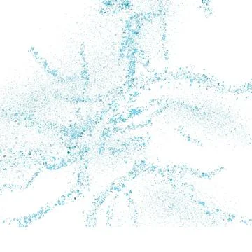 Photo of set of drops on a white background. Stock Illustration