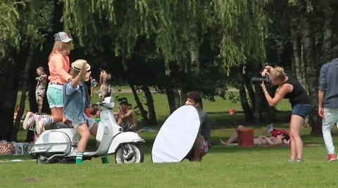 Photo shooting session Video stock 30364534