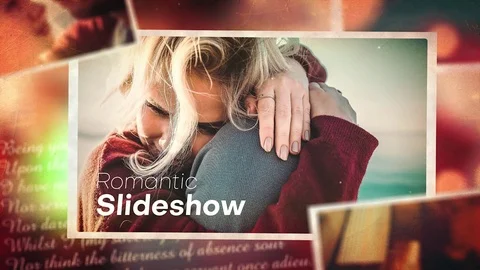 Photo Slideshow After Effects stock