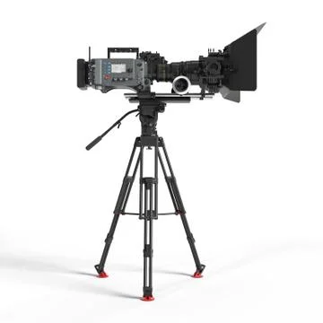 Photo studio equipment 3d rendering illustration 스톡 일러스트