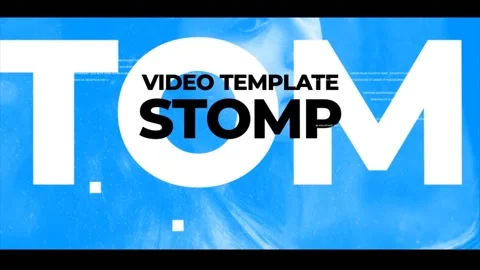 Photo Typo Stomp Stock After Effects